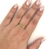 Anel Smile em Aço Inoxidável