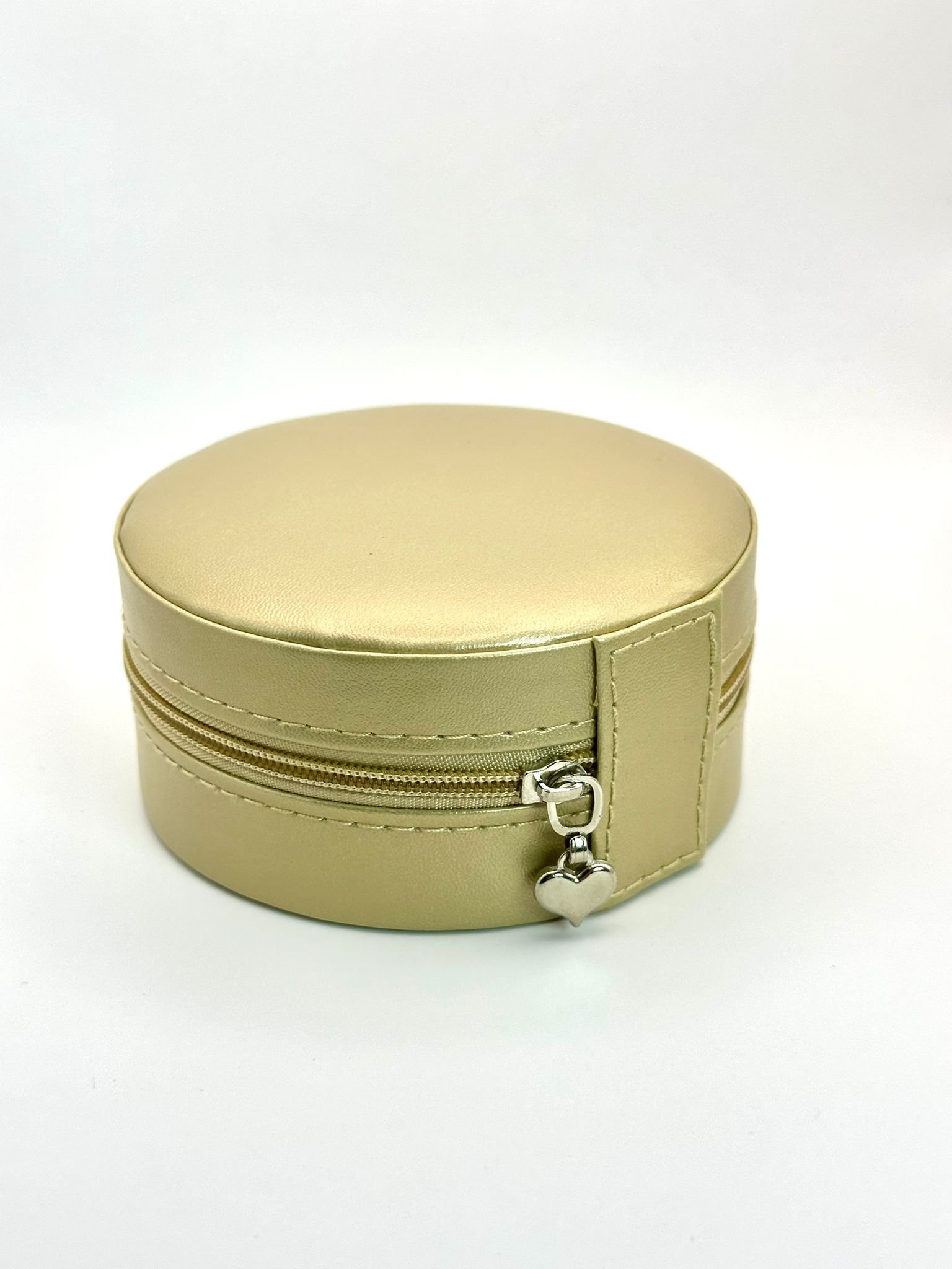 Guarda joias redondo em dourado - Image 2